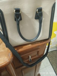 Colorblock Tote Bag