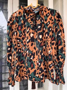 Animal Print Blouse