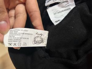 Chic Black Embellished Pullover