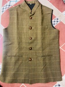 Traditional Mustard colour Modi jacket Size M/S