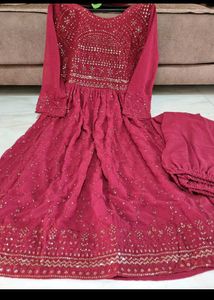 Party wear Naira Cut Kurti Papazo Sets