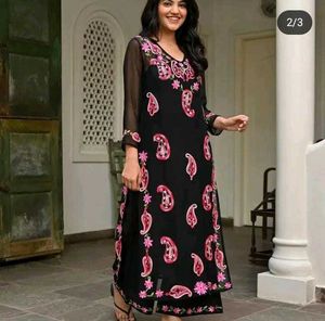 Its New Piece Of Black Kurti With Plazo