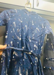 Cute Navy Blue Dress
