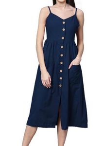 Colin’s Navy Blue Dress