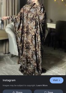 Printed Abaya