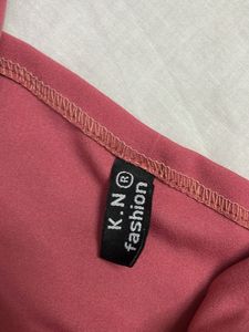 Rose Ruched Long Sleeve Crop Top