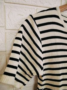 Bodycon Midi Stripped Dress