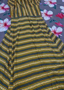Yellow Anarkali Kurti