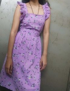 Floral Lavender Dress