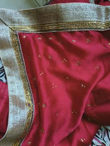 Red Saree