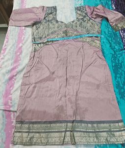 FLASH SALE!!Pure Banarsi Silk Suit With Dupatta