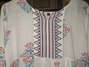 Cotton Kurta /Top With Freebie 🎁