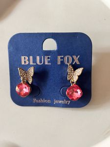 BLUE FOX Pink Diamond Butterfly Mini Drop