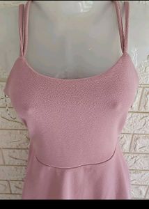 Ginger Baby Pink Skater Dress