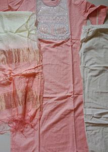 Kurta Pent Dupatta Totally New