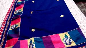 Ethnic handloom silk saree 2
