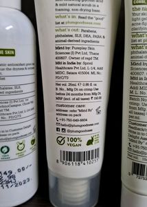 Plum Green Tea  FaceWash, Toner ,Night Gel Combo