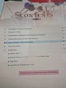 Chemistry Class XI Set
