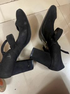 2 Pairs Of Heels And Wedges