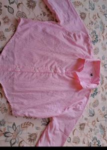 Pink Striped Shirt
