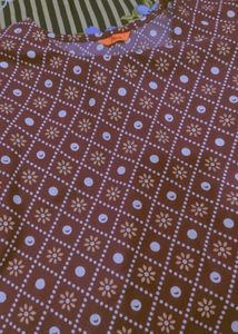 Purple Crepe Kurta