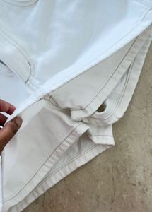 Cotton On cream Denim skorts