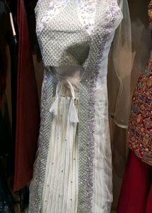 White Lehnga For Girls