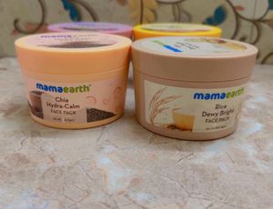 Mamaearth Face Pack Set - 4 Packs