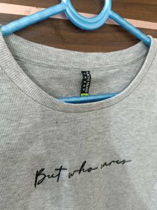 Gray Graphic Tee
