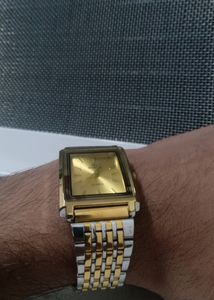 Sonex  Quartz Golden Watch With Red Box