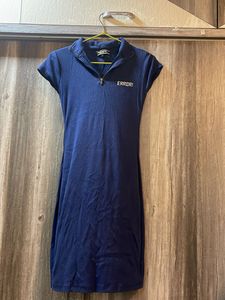 Navy Blue Error! Dress
