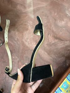 Black Block Heels