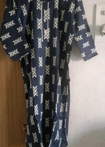 Stylish Blue Printed Kurta