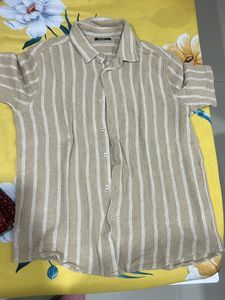 Striped Beige Shirt