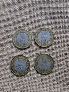 Rare Indian 10 Rupee Coins - Collectible Set