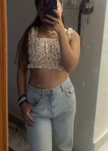 Floral Crop Top