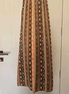Boho Strapless Maxi Dress