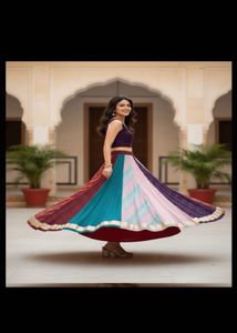 Colorful Ethnic Skirt
