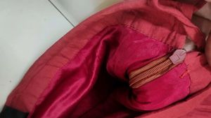 Rust For Navratri Embellished Ethnic Skirt