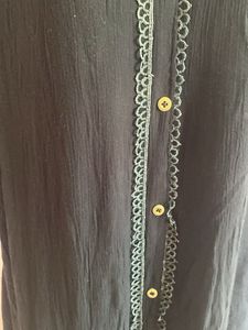 Black Handwork Cord Set