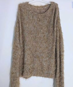 woman stylish winter sweater