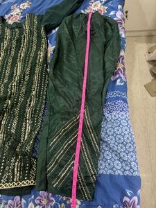 Green Pakistani Suit