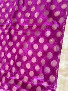 Beautiful Purple Sari