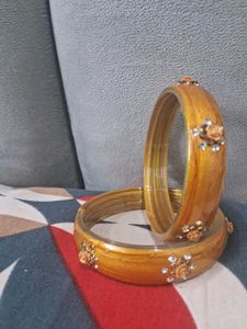 🏵Yellow-Gold Bangles🏵