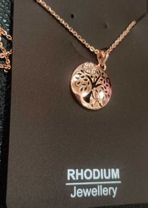 Pure Silver Chain Tree of Life Pendant