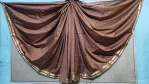 Brown Silk Saree