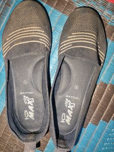 Comfortable Black Slip-On Shoes