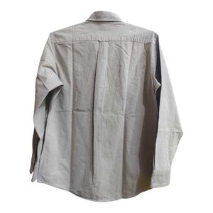 Uniqlo Light Gray Long Sleeve Shirt