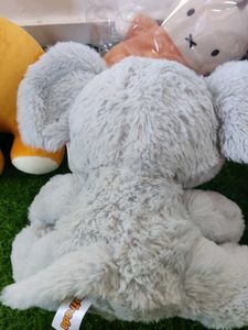 Hamleys Gray Elephant Plush Toy