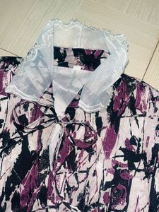 ✨Elegant Brushstroke Midi Dress✨